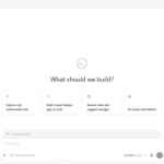 Screenshot: ChatGPT Codex desktop app