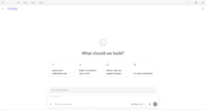 Screenshot: ChatGPT Codex desktop app