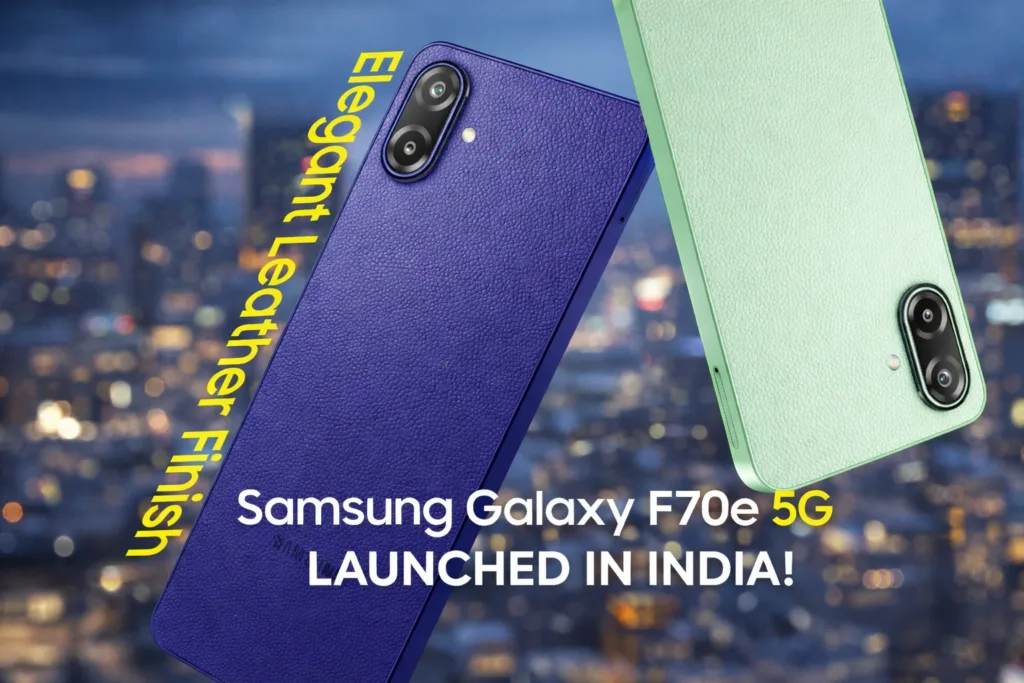 Samsung Galaxy F70e 5G Price, Specs Announced Check Comparison With Similar Priced Smartphones 1 Samsung Galaxy F70e 5G Price, Specs