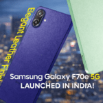 Samsung F70e Launched