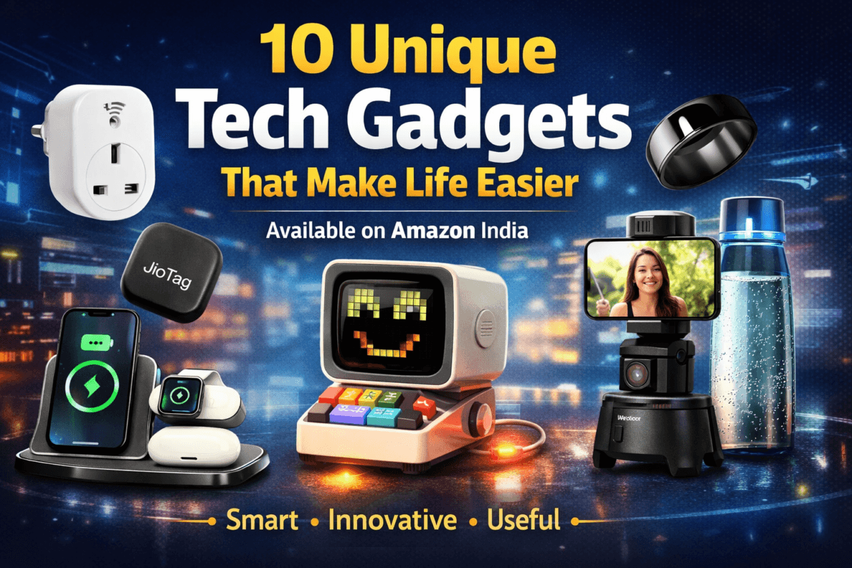 10 Cool Tech Gadgets for Daily Use in 2026 Available Online