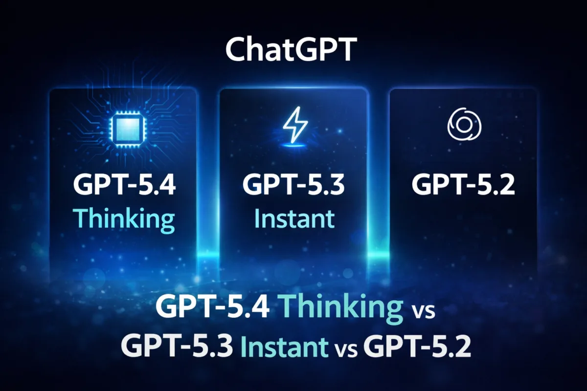 GPT 5.2 vs GPT 5.3 vs Gpt 5.4: What’s New, Key Differences