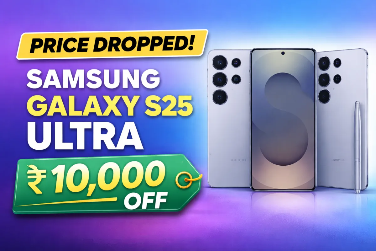 Galaxy S25 Ultra Price Dropped in India – Check New Price (2026)