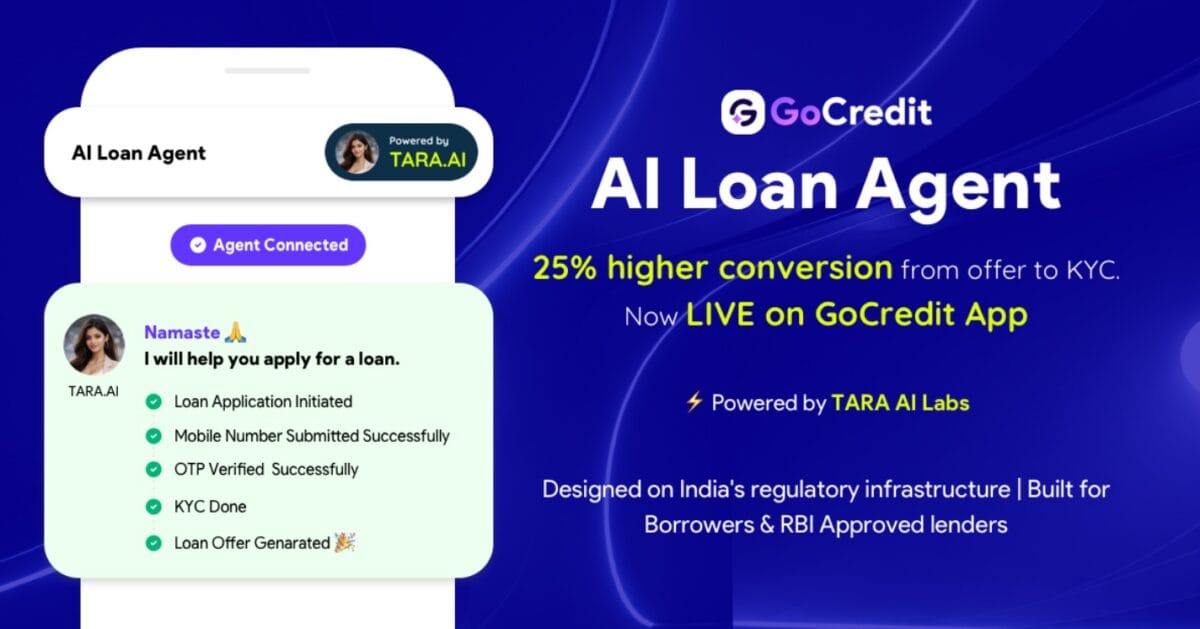 GoCredit AI Loan Agent Launched: Apply for Personal Loans via Chat