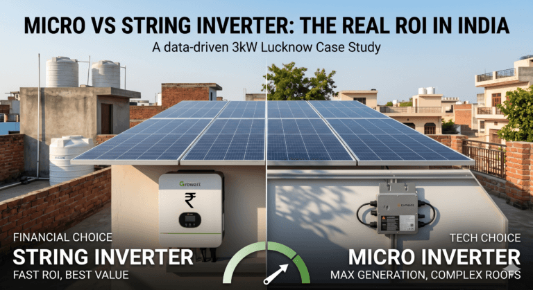 Micro Inverter vs String Inverter (2026): Cost, ROI & Which is Better