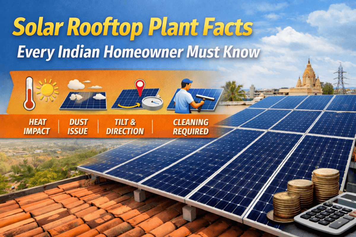 Solar Rooftop Plant Facts in India: 11 Points Every User Must Know