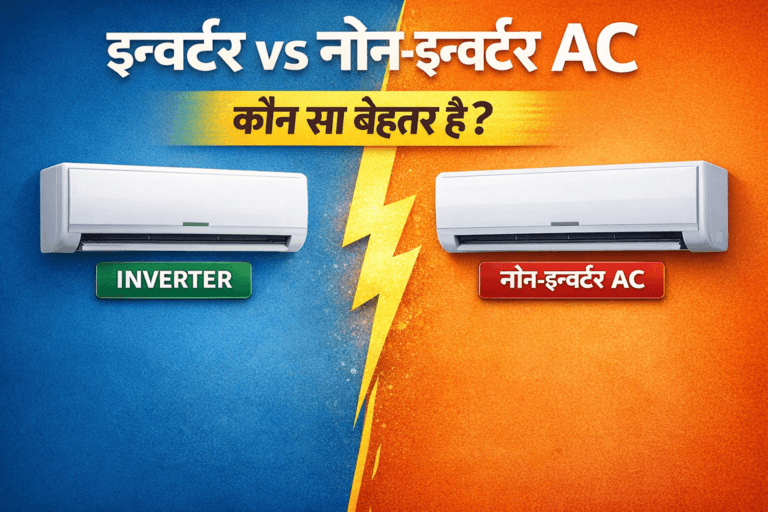 Inverter vs Non Inverter AC में क्या फर्क है? जानें कौन सा AC बेहतर है
