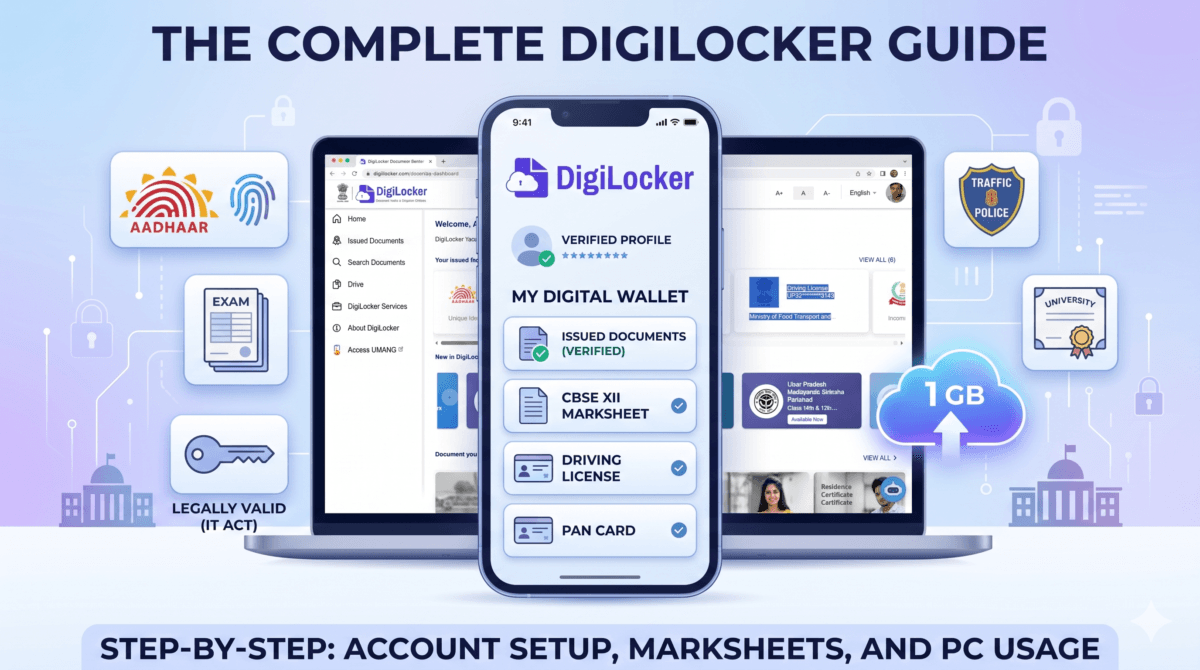 How to Use DigiLocker? Steps To Fetch Exam Marksheets & ABC ID