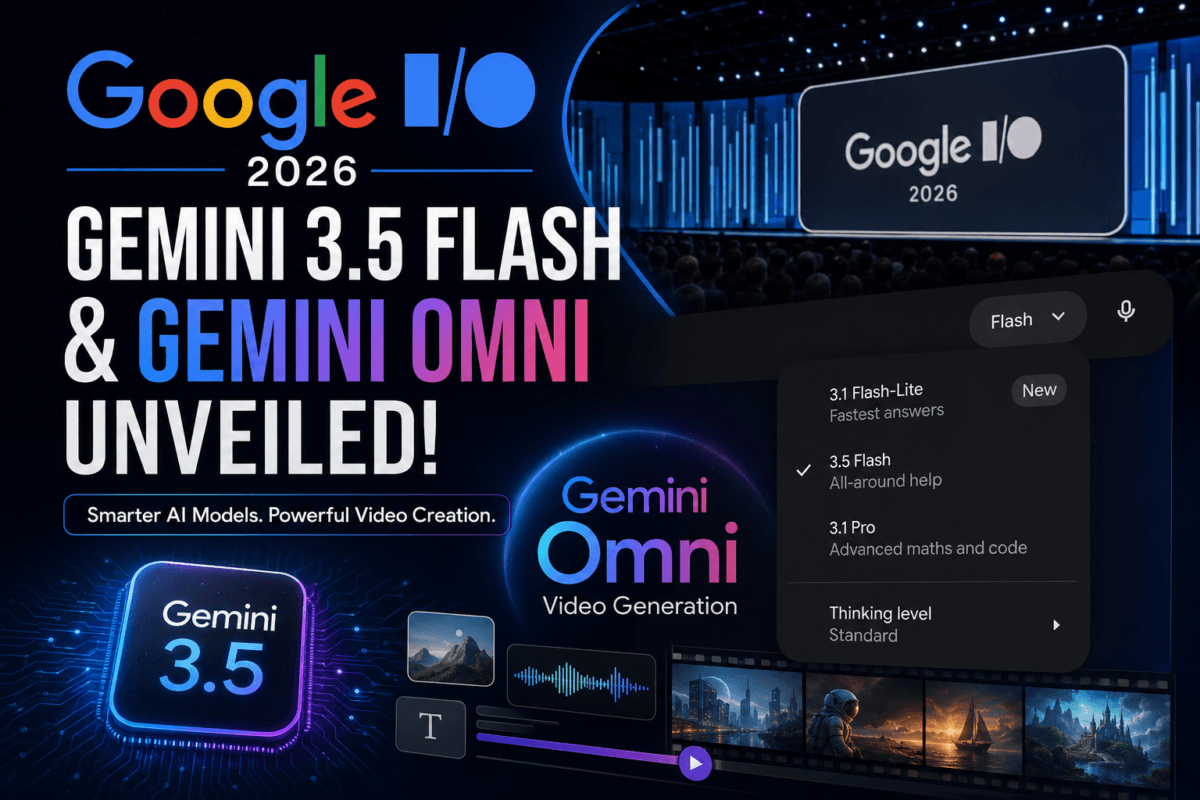 Gemini 3.5 Flash Unveiled : Faster AI, Gemini Omni & Cost Details