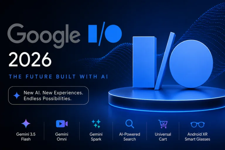 Google I/O Event 2026 Highlights: Gemini 3.5 Flash, AI Search & Omni