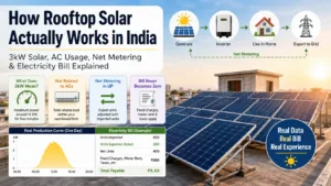 How Rooftop Solar Works in India: Net Metering & Electricity Bill Explained