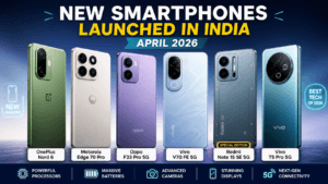 Smartphones Launched in April 2026 : Full List, Prices & Specs