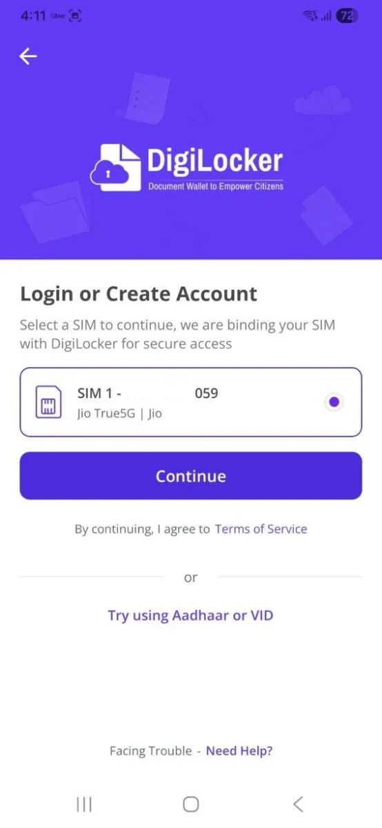Step 4 Mobile number