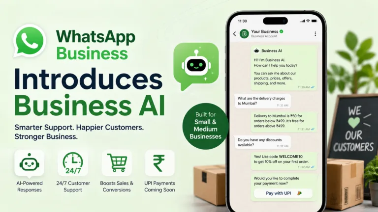 WhatsApp Business AI Launched in India