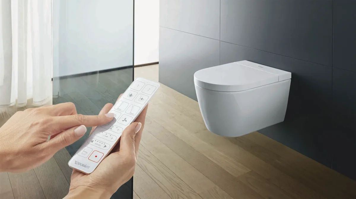 How Smart Home Tech is Quietly Transforming the Modern Bathroom 3 Starck f merges iconic design with intelligent shower toilet technology