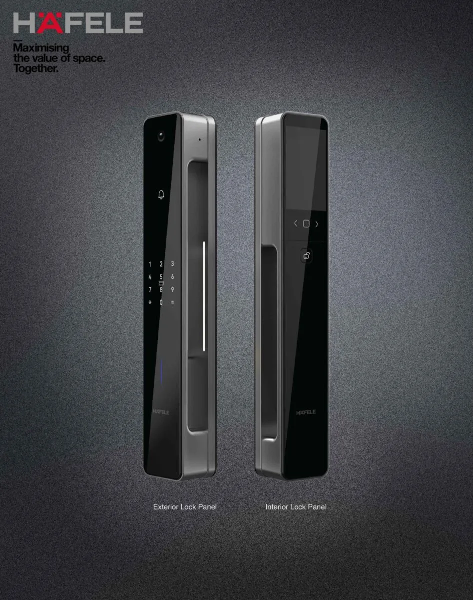 Hafele Infinity Digital Lock with Logo 2