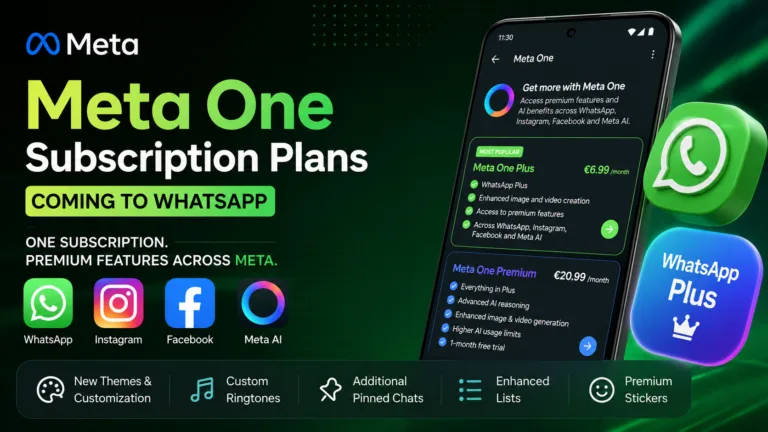 Meta One Subscription Plans May Soon Arrive on WhatsApp