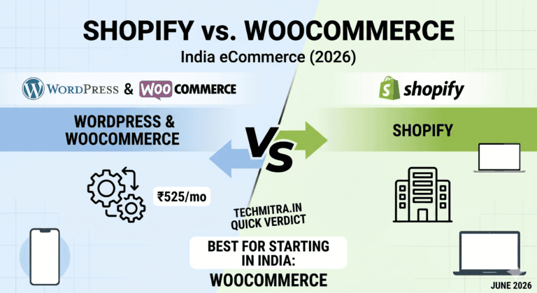 Shopify vs WooCommerce India (2026): Which is Better for Small Businesses