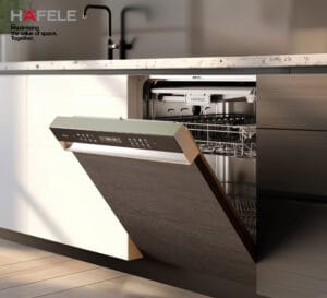 Hafele Valeriya Dishwasher Brings Flexi Baskets and Advanced Cleaning