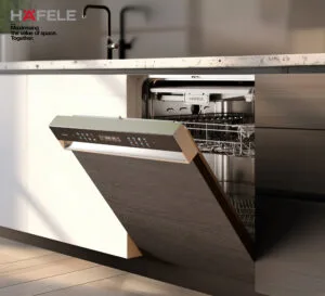 Hafele Valeriya Dishwasher Brings Flexi Baskets and Advanced Cleaning