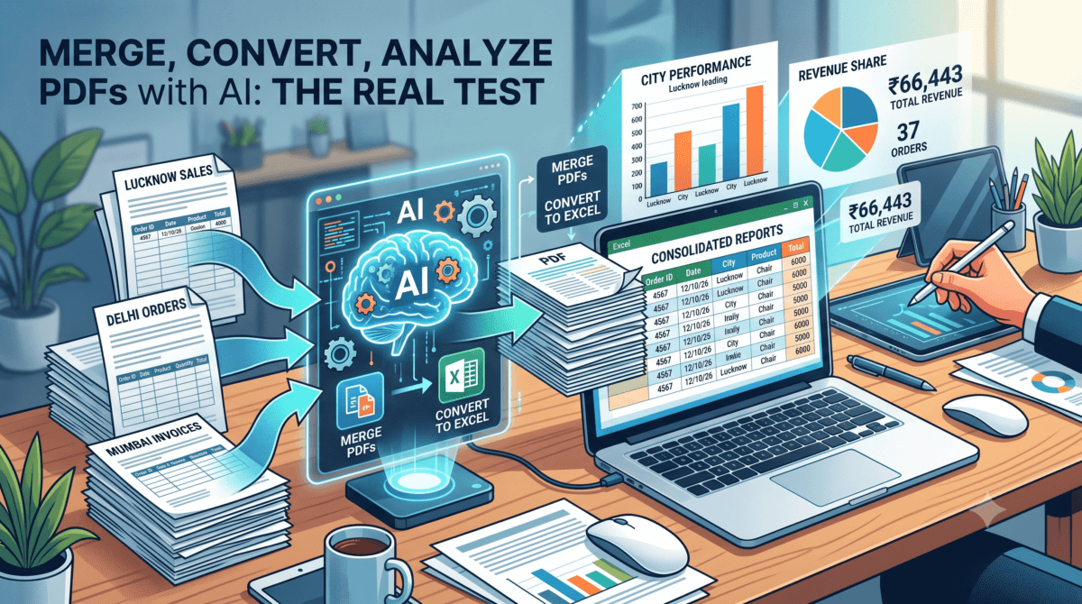 Can AI Convert PDF to Excel? I Tested It — Here's What Actually Happens 1 Can AI Convert PDF to Excel? How to, Real Test, Real Results