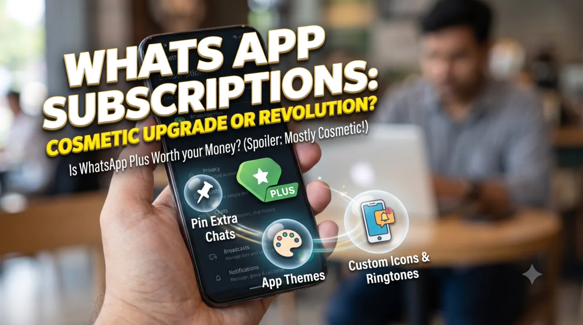 Is WhatsApp Plus Subscription Worth Your Money? A Deep Dive into New Premium Subscription 1 WhatsApp Plus Subscription Launch: Features, Price, and Verdict