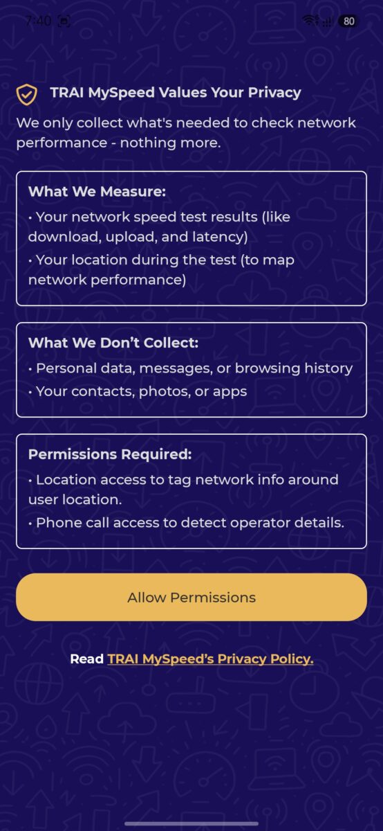 TRAI MySpeed App: I Tested the Revamped Version in Lucknow — Here's What Full Signal Bars Won't Tell You 10 Screenshot 20260709 194043 TRAI MySpeed