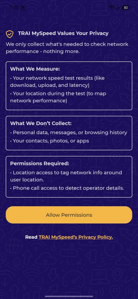 TRAI MySpeed App: I Tested the Revamped Version in Lucknow — Here's What Full Signal Bars Won't Tell You 10 Screenshot 20260709 194043 TRAI MySpeed