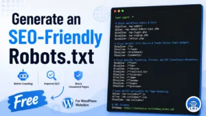 Robots txt Generator – Free SEO-Friendly WordPress robots.txt Tool