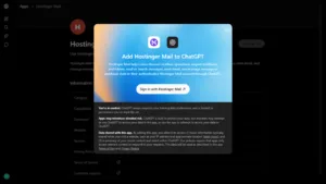 Connect Hostinger Mailbox to ChatGPT: Setup, Test & Real Results