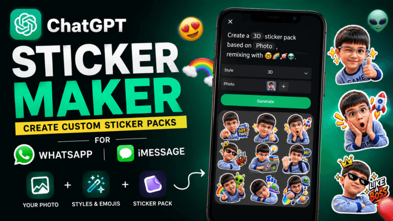 ChatGPT Sticker Generator: How to Create Custom Stickers (Tested)