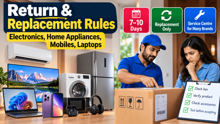 Amazon and Flipkart Return Policy & Delivery Checks Guide