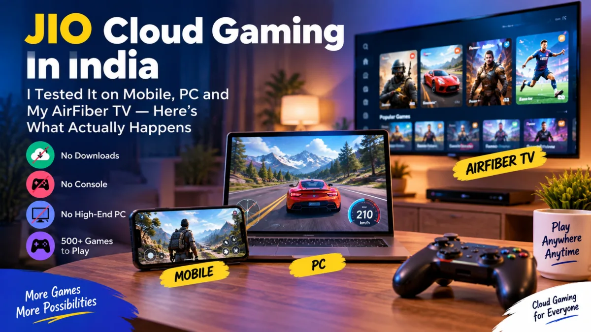 Jio Cloud Gaming Review: Tested on Mobile, TV & PC (2026)