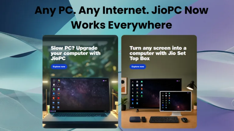 Jio PC App Explained: Turn Any PC or TV into a Cloud PC