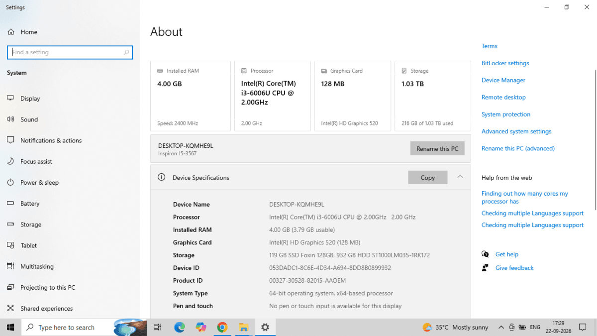 Jio Cloud Gaming Review: I Tested It on Mobile, TV and a 4GB RAM PC — Here's the Honest Truth 11 specs of Laptop I use to run Jio Cloud games