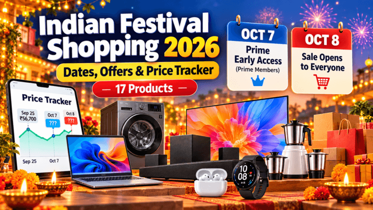 Amazon Great Indian Festival 2026: Dates, Offers & Price Tracker