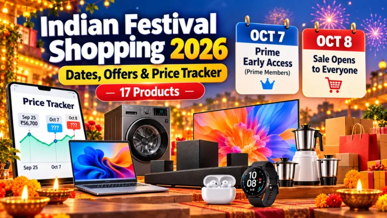 Amazon Great Indian Festival 2026: Dates, Offers & Price Tracker