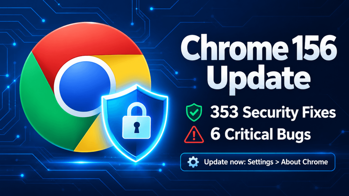 Chrome 156 Update: 353 Security Fixes, 6 Critical Bugs – What to Do Now 2 Chrome 156 Update: 353 Security Fixes, 6 Critical Bugs