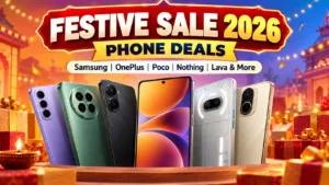 Festive Sale Smartphone Deals 2026: Samsung, OnePlus, Poco, Nothing and Lava Offers on Amazon and Flipkart