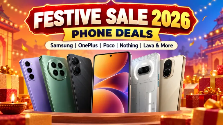 Festive Sale Smartphone Deals 2026: Samsung, OnePlus, Poco, Nothing and Lava Offers on Amazon and Flipkart